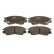 Brake Pad Set, disc brake GDB998 TRW, Thumbnail 2