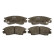 Brake Pad Set, disc brake GDB998 TRW, Thumbnail 3