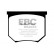 Brake Pad Set, disc brake Greenstuff DP2035 EBC, Thumbnail 4