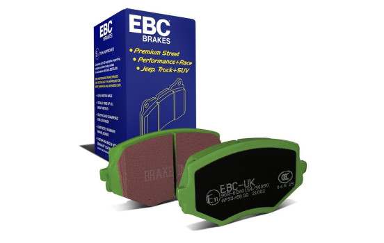 Brake Pad Set, disc brake Greenstuff DP21002 EBC, Image 6