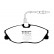 Brake Pad Set, disc brake Greenstuff DP21047 EBC, Thumbnail 4