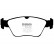 Brake Pad Set, disc brake Greenstuff DP21055 EBC, Thumbnail 4