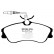 Brake Pad Set, disc brake Greenstuff DP21104 EBC, Thumbnail 4