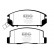 Brake Pad Set, disc brake Greenstuff DP21107 EBC, Thumbnail 4