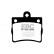 Brake Pad Set, disc brake Greenstuff DP21135 EBC, Thumbnail 4