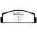 Brake Pad Set, disc brake Greenstuff DP2116 EBC, Thumbnail 4