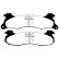 Brake Pad Set, disc brake Greenstuff DP21161 EBC, Thumbnail 4