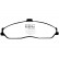 Brake Pad Set, disc brake Greenstuff DP21162 EBC, Thumbnail 4