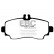 Brake Pad Set, disc brake Greenstuff DP21170 EBC, Thumbnail 4