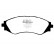 Brake Pad Set, disc brake Greenstuff DP21209 EBC, Thumbnail 4