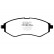 Brake Pad Set, disc brake Greenstuff DP21213 EBC, Thumbnail 4