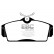 Brake Pad Set, disc brake Greenstuff DP21238 EBC, Thumbnail 4