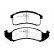 Brake Pad Set, disc brake Greenstuff DP21271 EBC, Thumbnail 4