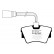 Brake Pad Set, disc brake Greenstuff DP21285 EBC, Thumbnail 4