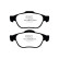 Brake Pad Set, disc brake Greenstuff DP213532 EBC, Thumbnail 2