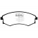 Brake Pad Set, disc brake Greenstuff DP21358 EBC, Thumbnail 4