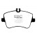 Brake Pad Set, disc brake Greenstuff DP21365 EBC, Thumbnail 4