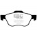 Brake Pad Set, disc brake Greenstuff DP21376 EBC, Thumbnail 4