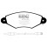 Brake Pad Set, disc brake Greenstuff DP21406 EBC, Thumbnail 4