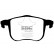 Brake Pad Set, disc brake Greenstuff DP21416 EBC, Thumbnail 4