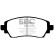 Brake Pad Set, disc brake Greenstuff DP21431 EBC, Thumbnail 4