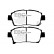 Brake Pad Set, disc brake Greenstuff DP21459 EBC, Thumbnail 4