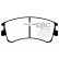 Brake Pad Set, disc brake Greenstuff DP21465 EBC, Thumbnail 4