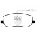 Brake Pad Set, disc brake Greenstuff DP21466 EBC, Thumbnail 4