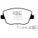 Brake Pad Set, disc brake Greenstuff DP21479 EBC, Thumbnail 4
