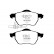 Brake Pad Set, disc brake Greenstuff DP21483 EBC, Thumbnail 4