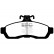 Brake Pad Set, disc brake Greenstuff DP21502 EBC, Thumbnail 4