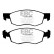 Brake Pad Set, disc brake Greenstuff DP21528 EBC, Thumbnail 4