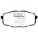 Brake Pad Set, disc brake Greenstuff DP21562 EBC, Thumbnail 4