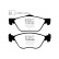 Brake Pad Set, disc brake Greenstuff DP21571 EBC, Thumbnail 4
