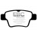 Brake Pad Set, disc brake Greenstuff DP21575 EBC, Thumbnail 4