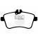 Brake Pad Set, disc brake Greenstuff DP21580 EBC, Thumbnail 4