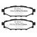 Brake Pad Set, disc brake Greenstuff DP21584 EBC, Thumbnail 4