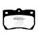 Brake Pad Set, disc brake Greenstuff DP21586 EBC, Thumbnail 4
