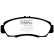 Brake Pad Set, disc brake Greenstuff DP21610 EBC, Thumbnail 4