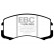 Brake Pad Set, disc brake Greenstuff DP21678 EBC, Thumbnail 4