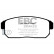 Brake Pad Set, disc brake Greenstuff DP21691 EBC, Thumbnail 4