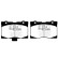 Brake Pad Set, disc brake Greenstuff DP21735 EBC, Thumbnail 4