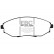 Brake Pad Set, disc brake Greenstuff DP21750 EBC, Thumbnail 4