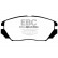 Brake Pad Set, disc brake Greenstuff DP21757 EBC, Thumbnail 4