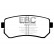 Brake Pad Set, disc brake Greenstuff DP21769 EBC, Thumbnail 4