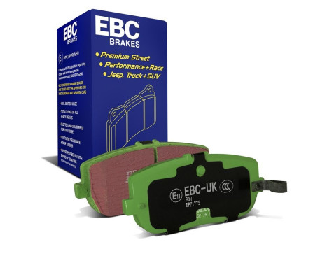 Brake Pad Set, disc brake Greenstuff DP21775 EBC, Image 6