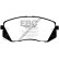 Brake Pad Set, disc brake Greenstuff DP21809 EBC, Thumbnail 4