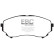 Brake Pad Set, disc brake Greenstuff DP21828 EBC, Thumbnail 4