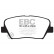 Brake Pad Set, disc brake Greenstuff DP21863 EBC, Thumbnail 4