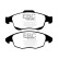 Brake Pad Set, disc brake Greenstuff DP21959 EBC, Thumbnail 4